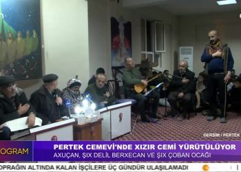 Özel Program – PERTEK CEMEVİ’NDE XIZIR CEMİ YÜRÜTÜLÜYOR AXUÇAN, ŞIX DELİL BERXECAN VE ŞIX ÇOBAN OCAĞI EVLATLARI