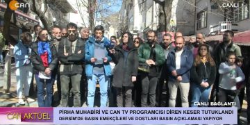 Pirha Muhabiri Diren Keser İçin Dersim’de Basın Açıklaması Yapılıyor