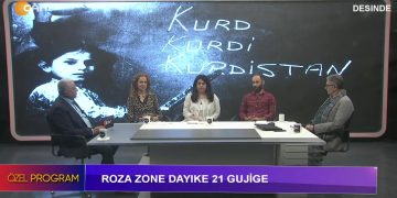 Roza Zone Dayıke 21 Gujıge – Ali Güler’in Hazırlayıp Sunduğu, 21 Şubat Dünya Anadil Günü Özel Programının Konukları, Umut Çongar, Sevgi Gültekin, Hüseyin Çatal ve Gülcan Güngörmüş Tekin