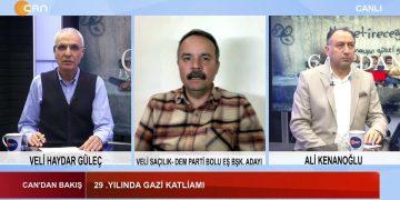 29. Yılında Gazi Katliamı -Yerel Seçim Gündemi – Veli Haydar Güleç Ve Ali Kenanoğlu İle Candan Bakış’ın Konuğu DEM Partisi Bolu Eş Başkan Adayı Veli Saçlık.