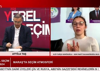 Atilla Taş’ın Sunduğu Yerel Seçim 2024 Programının Bugünkü Konuğu: Elif Tuğçe demiroğlu.