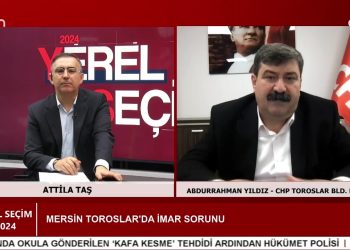 Attila Taş’ın Sunduğu Yerel Seçim 2024 Programının Bugünkü Konuğu: Abdurrahman Yıldız.