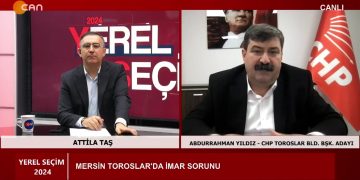 Attila Taş’ın Sunduğu Yerel Seçim 2024 Programının Bugünkü Konuğu: Abdurrahman Yıldız.