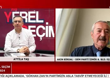Attila Taş’ın Sunduğu Yerel Seçim 2024 Programının Bugünkü Konuğu: – DEM Parti İzmir Büyükşehir Belediye Eş Başkan Adayı Akın Birdal, – Maraş Eş Başkan Adayı Fatma Şıkyürek.