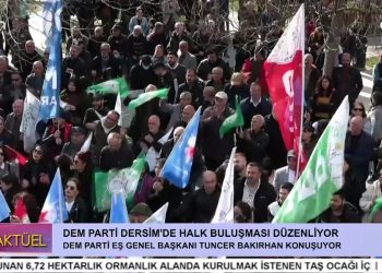 DEM Parti Dersim Halk Buluşması