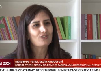 Dersim’de Yerel Seçim Atmosferi – Dersim İttifakı Dersim Belediye Eş Başkan Adayları, Birsen Orhan Ve Cevdet Konak