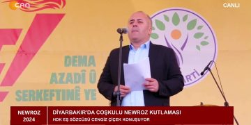 Diyarbakır’da Coşkulu Newroz Kutlaması.