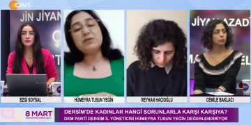Ezgi Soysal’ın Sunduğu 8 Mart Dünya Emekçi Kadınlar Günü Özel Program Konuğu : Hümeyra Tusun Yeğin, Reyhan Hacıoğlu, Cemile Baklacı
