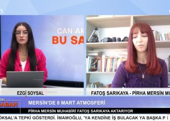 Ezgi Soysal’ın sunduğu Can Aktüel Bu Sabah programının bugünkü konuğu: Fatoş Sarıkaya.