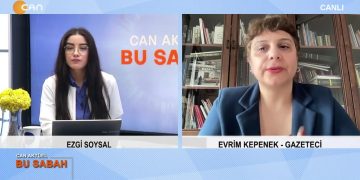 Ezgi Soysal’ın sunduğu Can Aktüel Bu Sabah programının bugünkü konuğu: Gazeteci Evrim Kepenek. 2 Bölüm