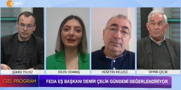 FEDA Eş Başkanı Demir Çelik Gündemi Değerlendiriyor – Şükrü Yıldız Hazırlayıp Sunduğu Özel Program Konukları : Demir Çelik, Dilek Odabaş, Hüseyin Kellleci
