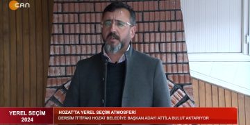 Hozat’ta Yerel Seçim Atmosferi. Dersim İttifakı Hozat Belediye Başkan Adayı Attila Bulut Aktarıyor.
