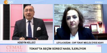 Hüseyin Kelleci’nin Hazırlayıp Sunduğu Cemal Cemale Programının Konukları: Gülizar Özev, Süreyya Cinik, Leyla Doğan ve Salih Yüce.