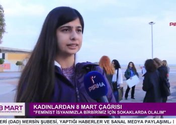 Kadınlar 8 Mart İçin Kadıköyde Yürüyor