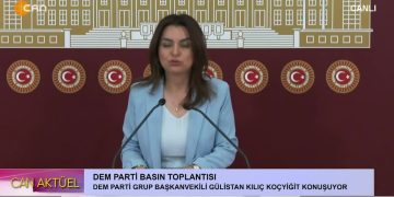 DEM Parti Grup Başkanvekili Güllistan Kılıç Koçyiğit Konuşuyor.