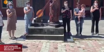 Alevi Kadınların Eşitlik ve Özgürlük Mücadelesi Can TV’de.
Abdal Musa Derneği Başkanı Gülçün Kaya ,PSAKD Malatya Şube Başkanı Latife Gültaş ve Antalya Abdal Musa Derneği Yöneticisi Zehra Demir konuşuyor.