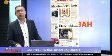 Attilâ Taş’ın sunumuyla Can Aktüel Bu Sabah’ın konukları Diyarbakır Baro Başkanı Av. Nahit Eren ve Kesk Eş Genel Başkanı Ayfer Koçak.