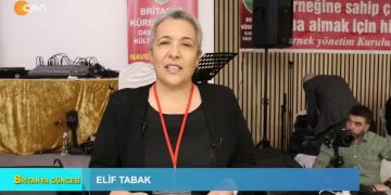 Britanya Kürecikliler Dayanışma ve Kültür Derneği 6. Dayanışma Gecesi, 
Elif Tabak ile Britanya Güncesi.