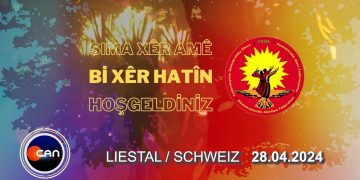 Can TV Dayanışma Gecesi 28.04.2024 Tarihinde Oristalstrasse 89 LIESTAL/İSVİÇRE’de Saat 13.00’de