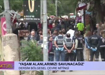 Dersim Bölgesel Çevre Mitingi 2, CANLI