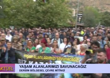 Dersim Bölgesel Çevre Mitingi 3, CANLI