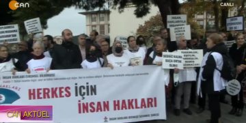 10 Aralık Dünya İnsan Hakları Günü – İHD ve TİHV Basın Açıklaması gerçekleştiriyor  – Canlı