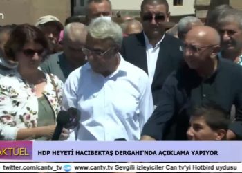 HDP Eş Genel Başkanı Mithat Sancar Hacıbektaş’da Açıklama Yapıyor, Can Aktüel – CANLI YAYIN