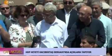 HDP Eş Genel Başkanı Mithat Sancar Hacıbektaş’da Açıklama Yapıyor, Can Aktüel – CANLI YAYIN