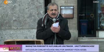 Maraş’tan Roboski’ye katliamları unutmadık , unutturmayacağız 
Katledilen Canlar Köln’de Anılıyor