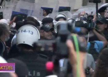 Gezi Direnişinin 9. Yıl Dönümü.. Taksim’de Polis Göstericilere Müdahale Ediyor..