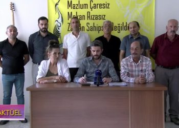 DAD Mersin Şubesi, Kadriye Doğan için Basın Açıklaması Düzenliyor.