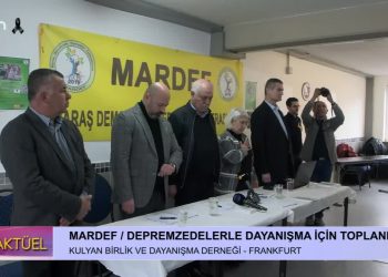 Can Aktüel – MARDEF Maraşlılar Depremzedelerle Dayanışma İçin Toplandı