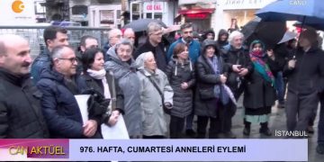 976. Hafta Cumartesi Anneleri Eylemi – CANLI YAYIN