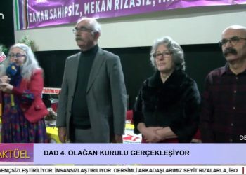 DAD 4. Olağan Kurulu Gerçekleşiyor – Dersim – CANLI