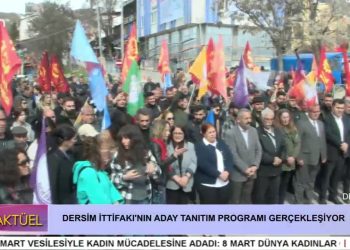 Dersim İttifakı’nın Aday Tanıtım Programı Yapılıyor