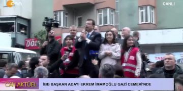 İBB Başkan Adayı Ekrem İmamoğlu Gazi Cemevi’nde