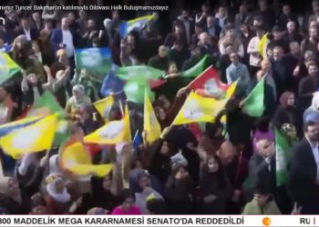 DEM Parti Eş Genel Başkanı Tuncer Bakırhan Dilovası’nda Konuşuyor