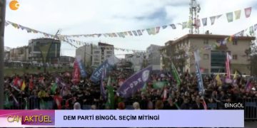 Dem Parti Bingöl Seçim Mitingi