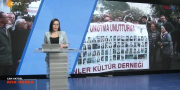 – Maraşta Katledilenler 45. Yılında Maraşta Anıldılar, 
– Eğitimdeki Dinselleşmeye Tepkiler, 
– Federe Kürdistan Bölgesinde 6 Asker Yaşamını Yitirdi, Ezgi Özer İle Can Aktüel Ana Haber.