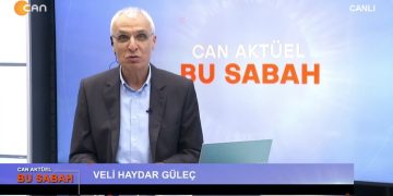 Veli Haydar Güleç’in sunduğu Can Aktüel Bu Sabah programının konukları
Prof. Dr. Ahmet Şahinöz, 
Akademisyen İsmet Konak.
