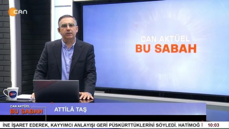 Attila Taş’ın sunumuyla Can Aktüel Bu Sabah programı Can Tv’de.