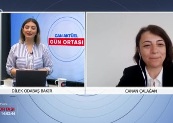 Dilek Odabaş Bakır ile Gün Ortası Programı’nın Konukları Yeşil Sol Parti İstanbul Milletvekili Adayı Turgut Öker, Antalya Milletvekili Adayı Canan Canan Çalağan Can Tv’de.(2)