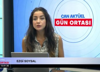 Ezgi Soysal’ın sunduğu Can Aktüel Gün Ortası Programı Can Tv’de.