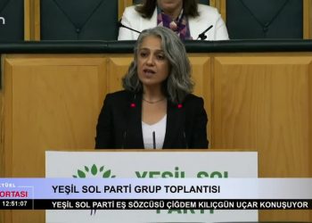 Yeşil Sol Parti Grup Toplantısı, Veli Haydar Güleç ile Gün Ortası Can Tv de. Konuk: Faruk Eren, Medine Meral.