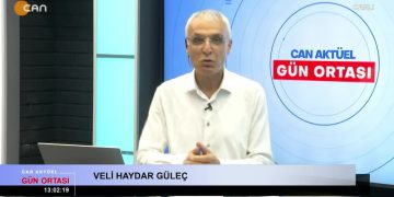 Veli Haydar Güleç ile Gün Ortası Can Tv de.