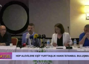 HDP Alevilere Eşit Yurttaşlık Hakkı İstanbul Buluşması – Taksim / İstanbul 2