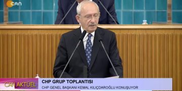 CHP Grup Toplantısı. CHP Genel Başkanı Kemal Kılıçdaroğlu Konuşuyor..
