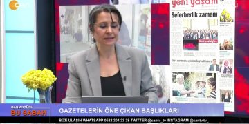 Çilem Küçükkeleş’in sunumuyla Can Aktüel Bu Sabah programının Konuğu: Dr. Levent Köker.