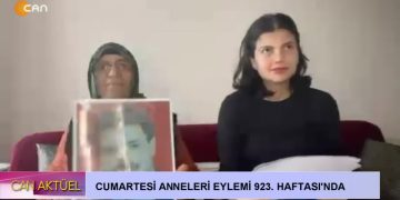 Cumartesi Anneleri Eylemi 923. Haftasında.
