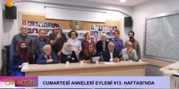 Cumartesi Anneleri Eylemi 913. Haftası’nda Can Tv’de